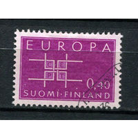 Финляндия - 1963 - Европа (C.E.P.T.) - Квадрат - [Mi. 576] - полная серия - 1 марка. Гашеная.  (Лот 218AM)