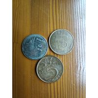 Нидерланды 5 центов 1979, 5 центов 1984, Тайланд -34