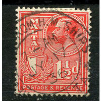 Британские колонии - Мальта - 1930 - Король Георг V и герб 1 1/2 P - [Mi.155] - 1 марка. Гашеная.  (Лот 39R)