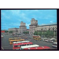 1979 год Минск Привокзальная площадь