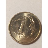 1 грош Польша 2017
