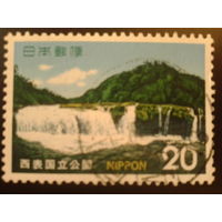Япония 1974 нац. парк, водопад