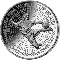 Чемпионат мира по футболу 2014 года. Бразилия, 100 рублей 2013