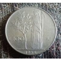 100 лир, Италия 1956 г.