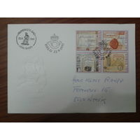 Норвегия 1995 КПД 350 лет норвежской почте, прошедшее почту