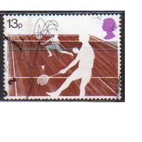 Великобритания 1977 Спорт - Большой теннис гаш