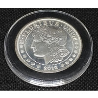 Монетовидный жетон 2012 года 1 троицкая унция серебра .999 США