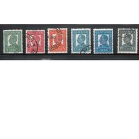Болгария(Царство)-1931, (Мих.226-234), гаш.  ,Стандарт,Царь Борис, 6 марок