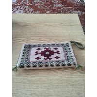 Подарок в тему-клатч из элементов туркменского ковра 100%шерсть с сертификатом