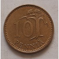 10 пенни 1973 г. Финляндия