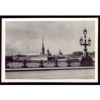 1955 год Ленинград Вид на Петропавловскую