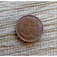 Werty71 Австралия 1 цент пенни 1976  Опоссум