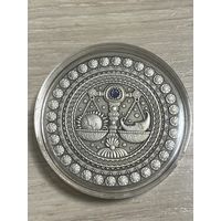 Памятная монета "Шалi" ("Весы")
