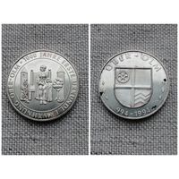 Медаль Германия (ФРГ) / Обер -Ольм(коммуна в Германии) 1000 лет с первого документального упоминания