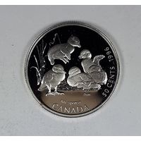 Канада 50 центов 1996 Детёныши диких животных - Утята