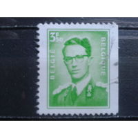 Бельгия 1970 Король Болдуин 3,5 франка, марка из буклета уменьшенного размера, обрез справа
