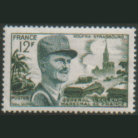 ФР. М. 1010. 1954. Генерал Леклерк. чист.