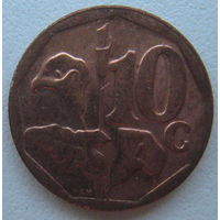 ЮАР 10 центов 2015 г.