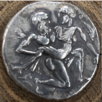 Тасос. Около 435-411 до н. э. Статер (серебро, 21,5 мм, 7,83 г).