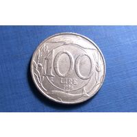 100 лир 1996. Италия.
