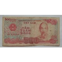 Вьетнам 500 донг 1988 г.