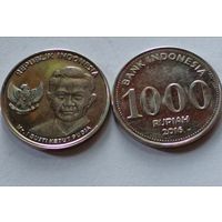 Индонезия. 1000 рупий 2016 года.