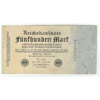 Германия, 500 марок 1922 год.