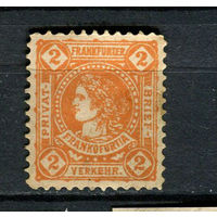 Германия - Франкфурт (A.) - Местные марки - 1887/1899 - Аллегория 2Pf - [Mi.10b] - 1 марка. MH.  (Лот 88CY)