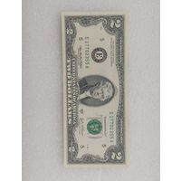 США 2 доллара 2003 г.