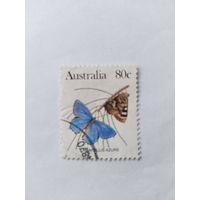 Австралия 1983 бабочка