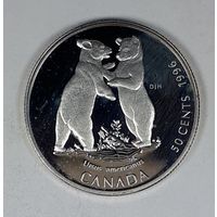 Канада 50 центов 1996 Детёныши диких животных - Медвежата