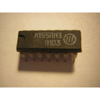 Микросхема К155ЛН3 цена за 1шт.