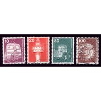 4 марки 1975 год ФРГ 847-848,853-854
