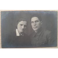 Фото друзей семьи Виноградовых. 1935 г. г.Климовичи 8х13 см.  (Из фотографий семьи Виноградовых)