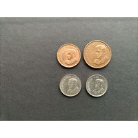 ЮАР - 4 монеты 1968 г.
