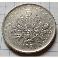 Франция 5 франков, 1971   ( 2-14-3 )