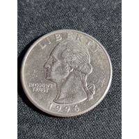 США 25 центов 1996  P