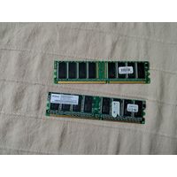 Оперативная память цена за 2 планки PC3200U DDR-400 Mhz CL3 + HYNIX