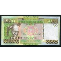 Гвинея 500 франков 2015. P47a. Серия QG. UNC