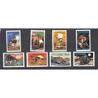 Фауна. Дикие животные. Ливия. 1979. 8 марок (полная серия). Michel N 704-711 (7,0 е)