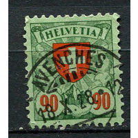 Швейцария - 1924/1940 - Герб 90с - [Mi.194x] - 1 марка. Гашеная.  (Лот 98U)