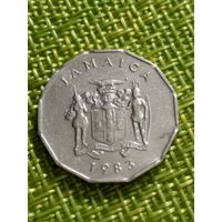 Ямайка 1 цент 1983 г Фрукт Аки Ф.А.О. ( нечастая по году )
