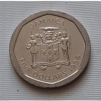 5 долларов 1996 г. Ямайка