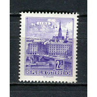 Австрия - 1962 - Стандарты. Архитектура 2,50S - [Mi.1118] - 1 марка. MNH.  (Лот 89EQ)-T7P8