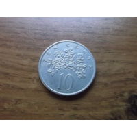 Ямайка 10 центов 1969