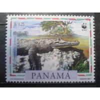 Панама 1997 WWF Крокодил
