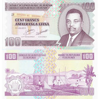 Бурунди 100 Франков 2011 UNC П1-22