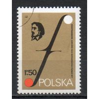Международный музыкальный конкурс имени Г. Венявского в Познани Польша 1977 год серия из 1 марки