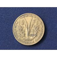 Французская Западная Африка 10 франков 1956