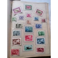 Лист марок Венгрия лот 15